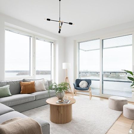 Luxury Penthouse With Stunning Sea Views & Private Sauna Helsinki Exterior photo